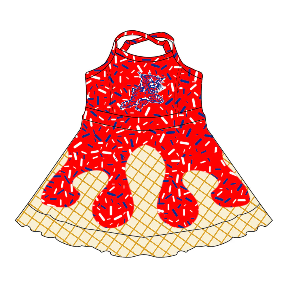 ( Moq 5 each style ) Baby Boy Girl  Team Sibling Tiger Red Drips Dress Shirt Shorts Pants 7.2