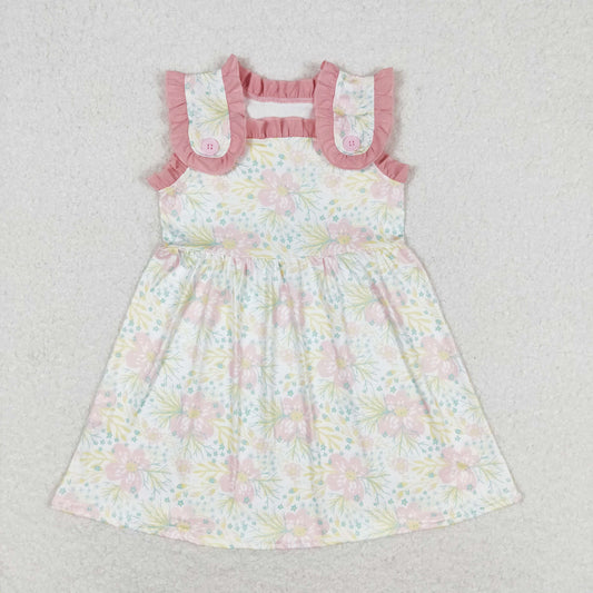 Baby Girl Sleeveless Flower Summer Dress