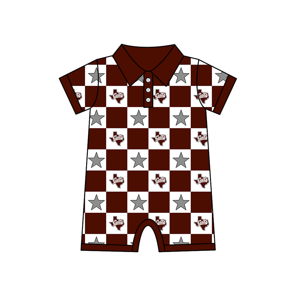( Moq 5 Each Style ) Baby Boys Girls Toddler Bows Team Sibling Shorts Dress Shirt Set Summer Clothes