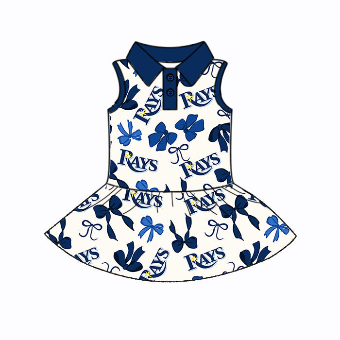 ( Moq 5 each style ) Baby Girl Team Bows Sibling Dress Set 5.22
