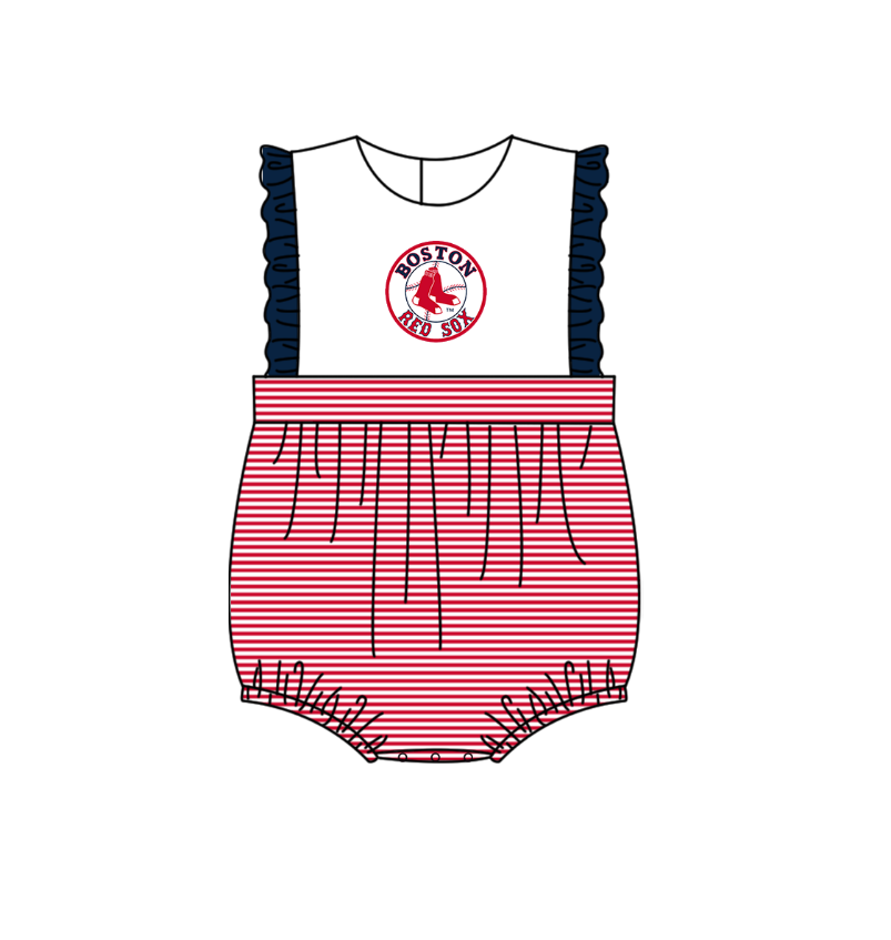 ( Moq 5 Each Style ) Baby Boys Girls Kids Socks Stripes Team Sibling Rompers Sets