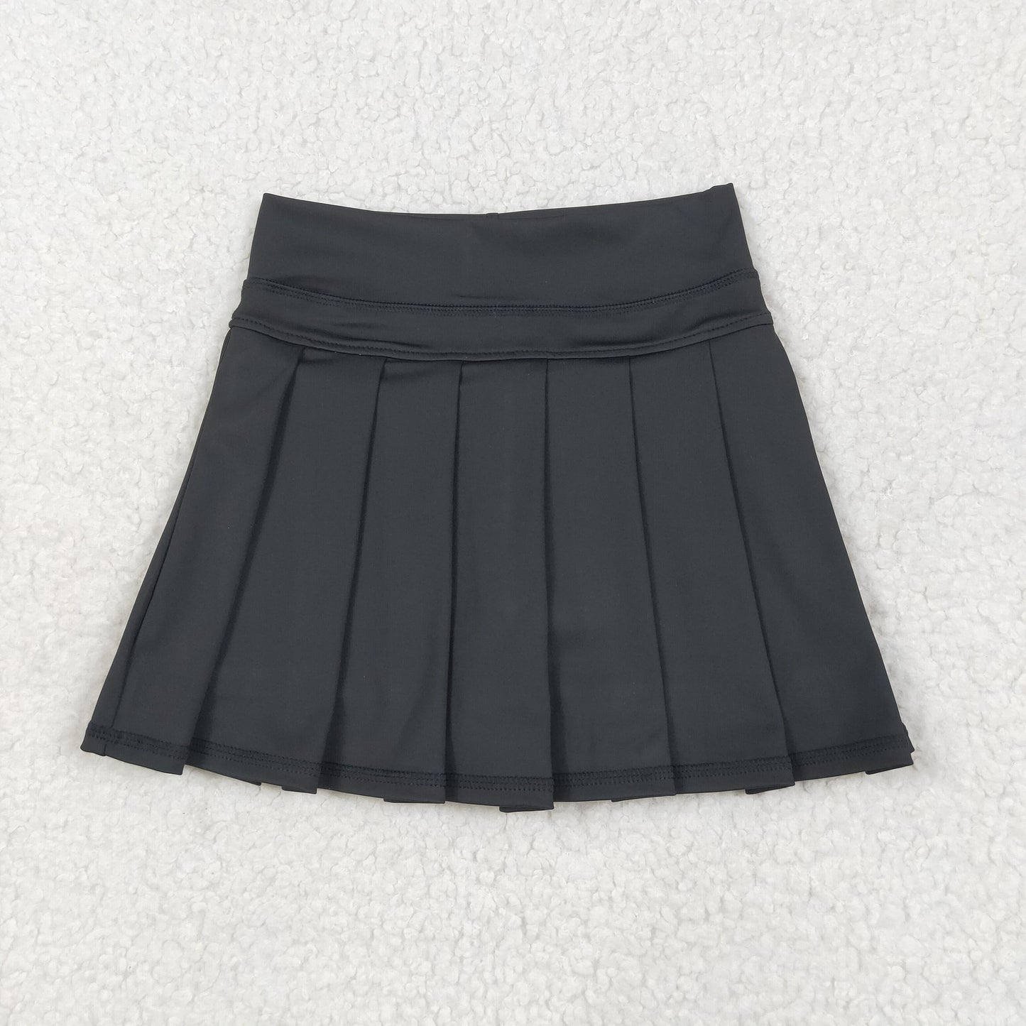Baby Girl Toddler Black Yoga Active Shorts Skirt Skorts Bottoms RTS