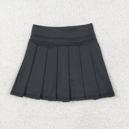 Baby Girl Toddler Black Yoga Active Shorts Skirt Skorts Bottoms RTS