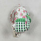 Baby Girls Kids Flower Green Plaid Ruffle Backpack Bags RTS