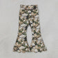Baby Girls Kids Leaves Scallop Pants Bottoms Southern Camo Clothes RTS