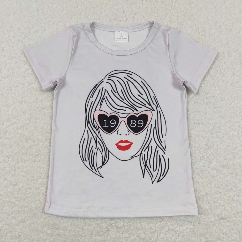 Baby Girl Short Sleeves Singer Tee Shirts Tops