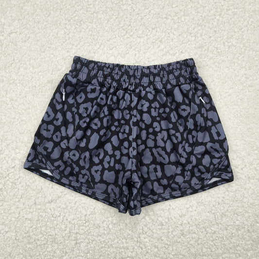 Baby Girl Leopard Yoga Active wear Bottoms Shorts RTS