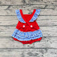 No moq Pre-order SR0686 Baby Girl Baseball One Piece Romper