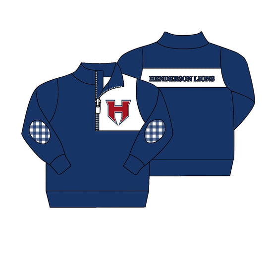 Baby Boy Blue Team Long Sleeves Shirt