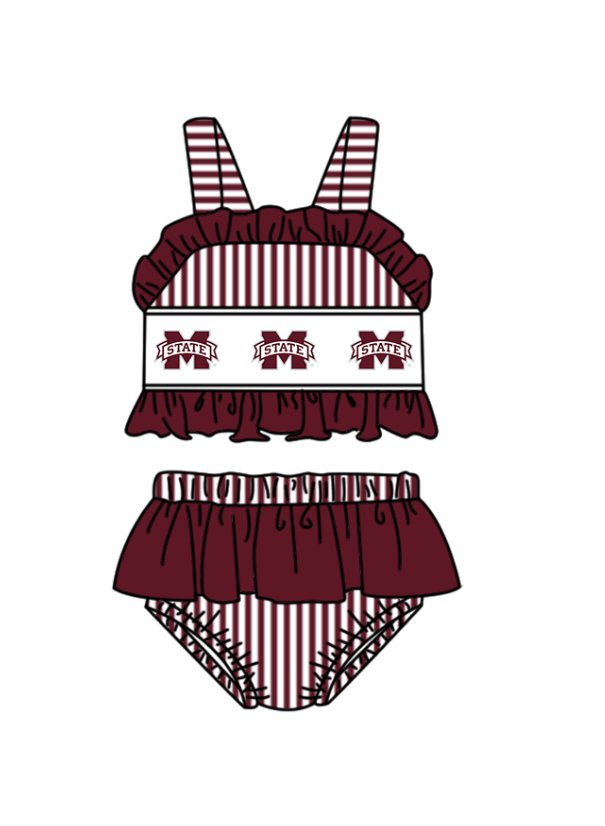 ( Moq 5 Each Style ) Baby Boys Girls Stripes Sibling Team Sets Swimsuits Clothes
