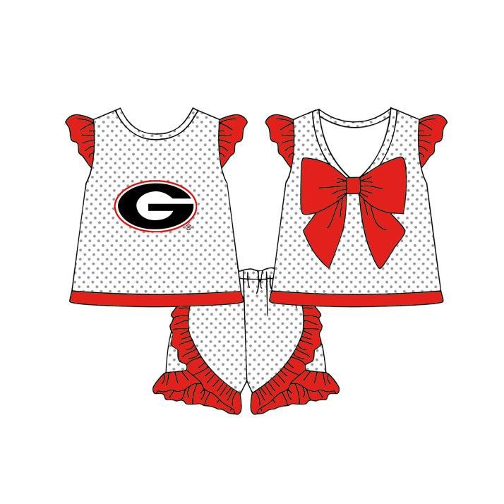 ( Moq 5 Each Style ) Baby Boys Girls Toddler Tiger Sibling Shirts Sets Team Red Clothing
