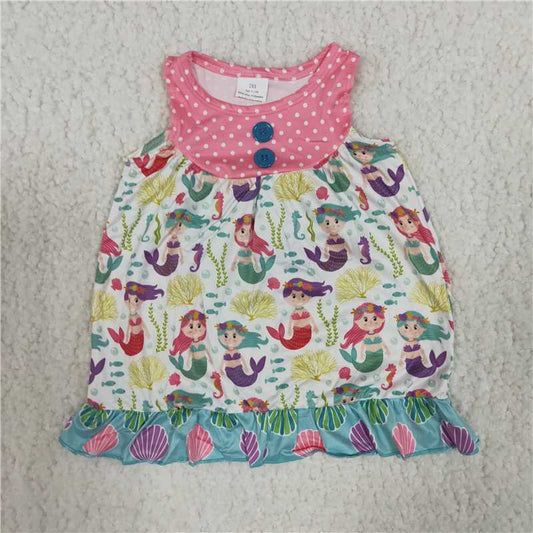 Promotion Baby Girl Summer Mermaid Dress