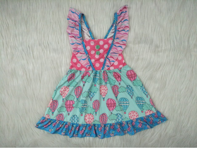 Promotion Baby Girl Summer Balloon Dress