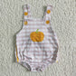 Promotion A0-13 Baby Girl Pumpkin Bubble Romper