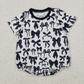Baby Girl Black Bows Sibling Jumpsuit Pajamas Set Clothes RTS