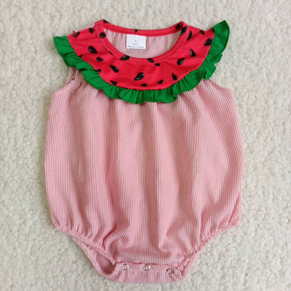 Promotion Baby Girl Watermelon Summer Romper