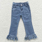Sibling Baby Boys Girls Denim Pants Jeans Clothes RTS