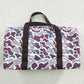 Kids Girl Adult Women Camo Western Cow Sibling Duffel Gym Bags