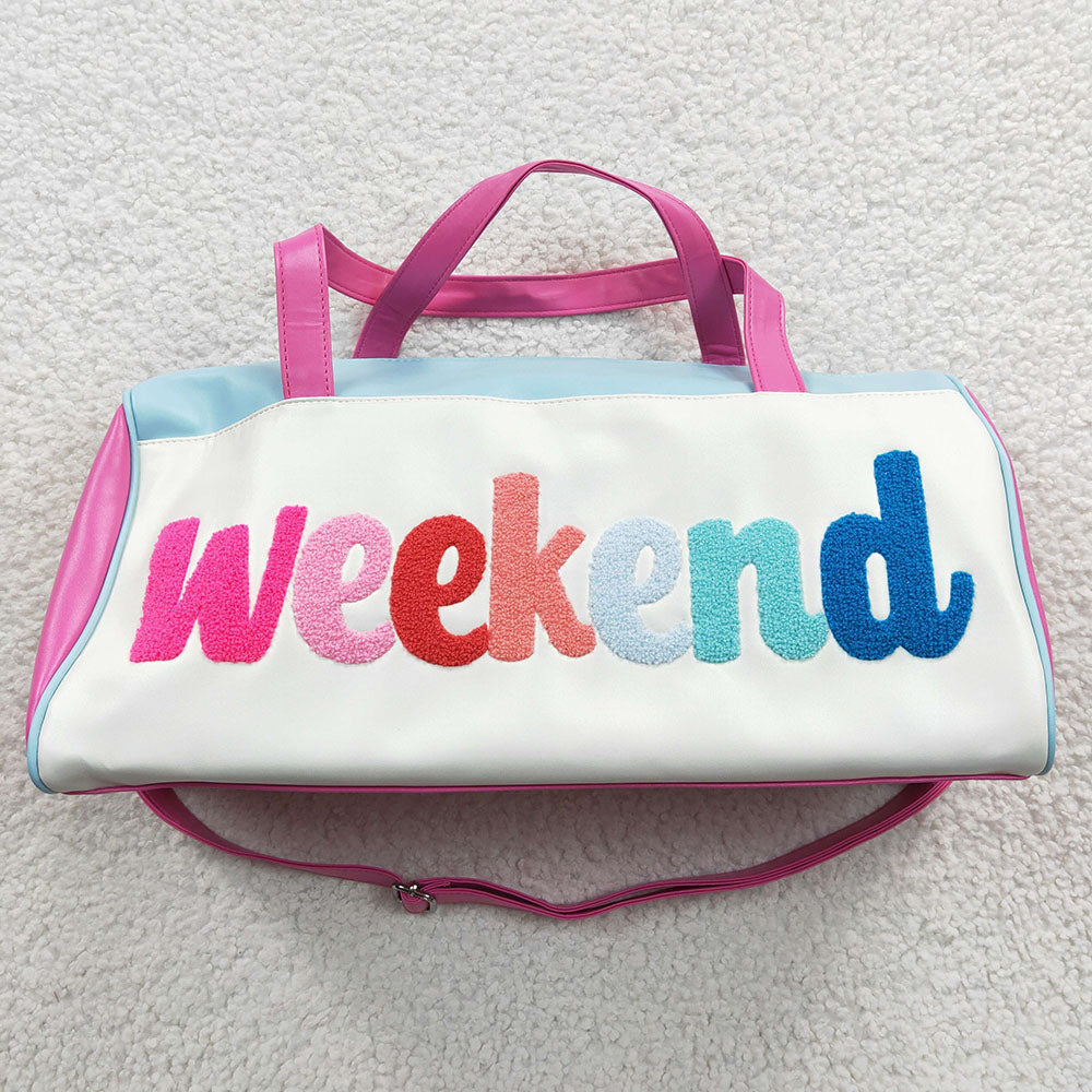 Kids Girl Adult Women Smile Bows Sibling Duffel Gym Bags