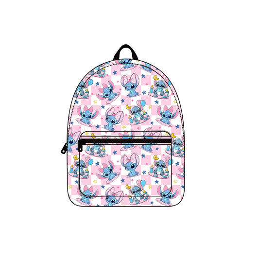 Pre-order Baby Kids Cartoon Pink Floral Backpack Bag