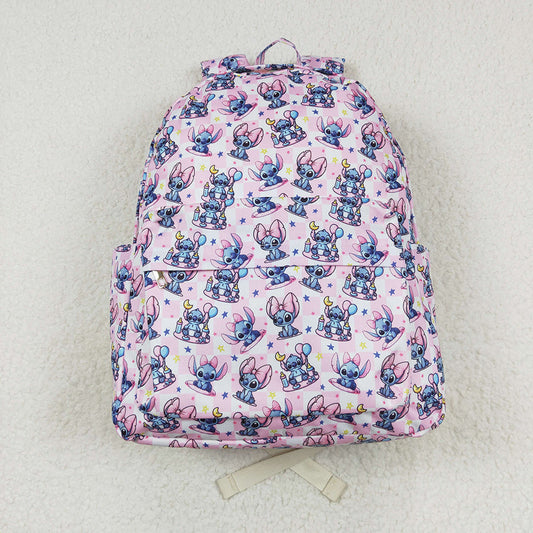 Baby Girl Kids Pink Mouse Backpack Bags