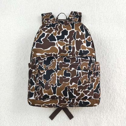 Baby Boy Kids Sibling Camo Backpack Back Bag