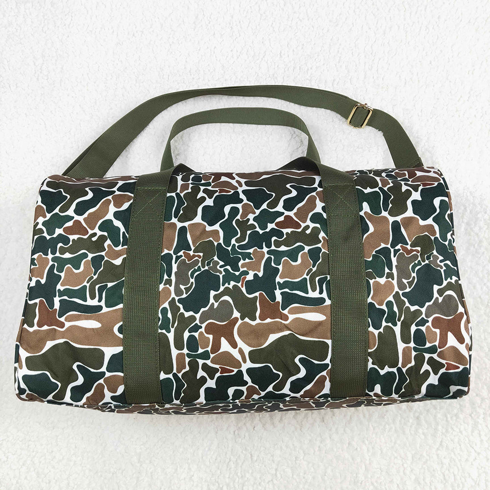Kids Girl Adult Women Camo Western Cow Sibling Duffel Gym Bags