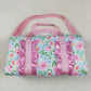 Kids Girl Adult Ruffle Flower Gym Duffle Bag Sibling Bags