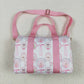 Kids Girl Adult Women Smile Bows Sibling Duffel Gym Bags