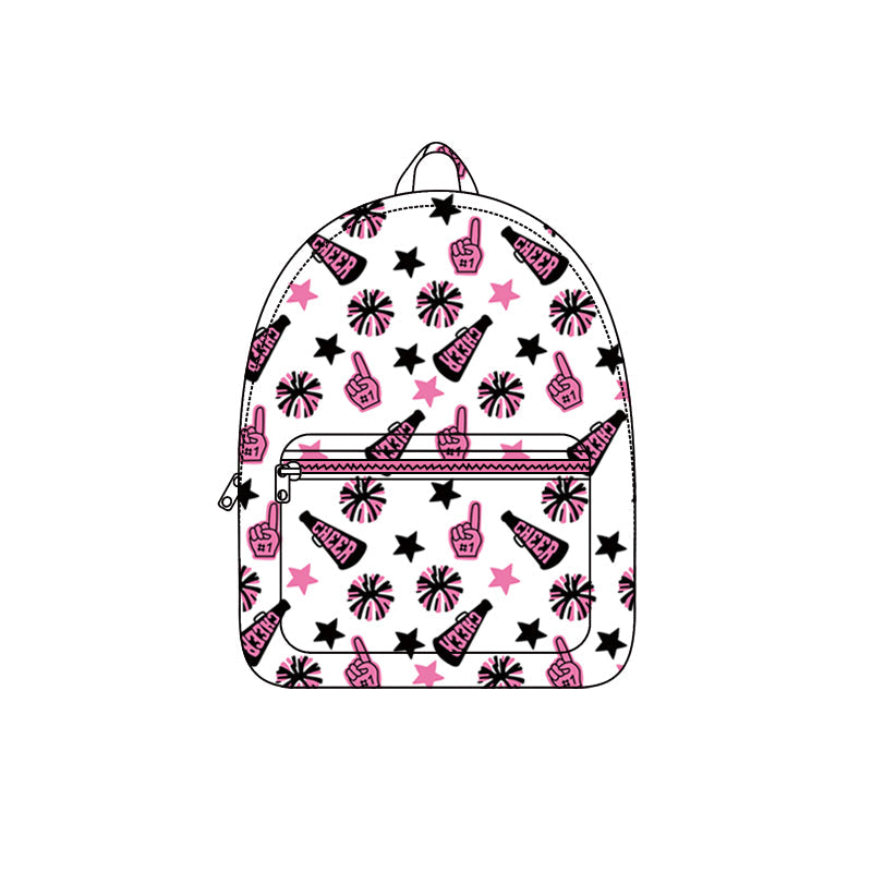 ( Moq 5 ) Preorder Baby Girl Toddler Team Cheer Pink Backpack Bags