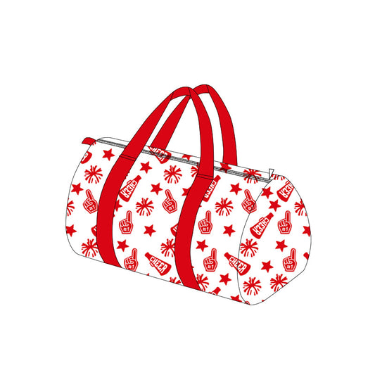 ( Moq 5 ) Preorder Kids Girl Adult Team Cheer Red Gym Bag