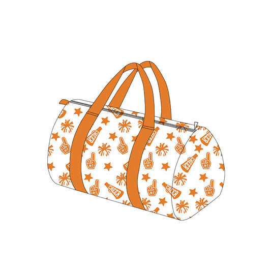 ( Moq 5 ) Preorder Kids Girl Adult Team Cheer Orange Gym Bag
