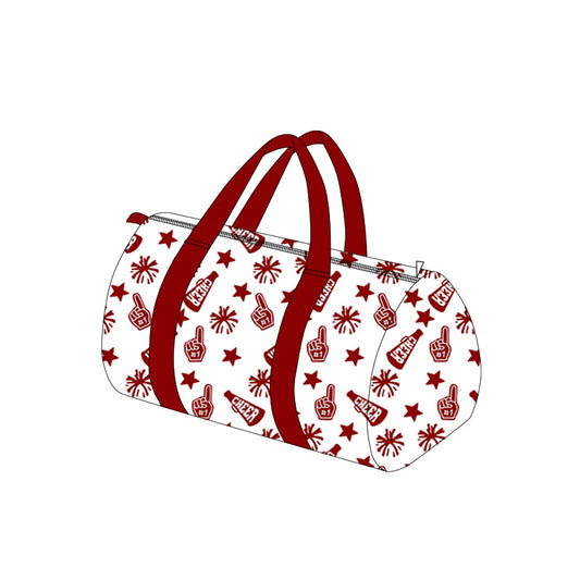 ( Moq 5 ) Preorder Kids Girl Adult Team Cheer Dark Red Gym Bag