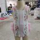 Baby Girl Infant Flower Ruffle Pink Tulle Bubble Romper RTS