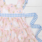 Moq 3 Pre-order GSD0632 Baby Girl Easter Rabbit Dress