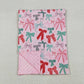 Sibling Baby Girls Kids Flower Pumpkins Dogs Bows Blankets RTS