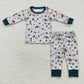 Promotion Baby Boy Long Sleeves Ducks Shirt Pants Outfit Pajamas Set