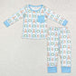 Baby Boy Girl Christmas Deer Gingerbread Sibling Pajamas Clothes Set