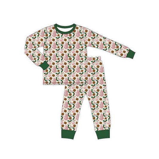 Pre-order Baby Boys Christmas Tree Cake Shirts Pants Pajamas