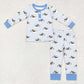 Sibling Baby Boys Long Sleeves Deer Ducks Fishing Shirts Pants Hunting Pajamas Sets RTS
