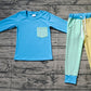 Baby Boy Long Sleeves Shirt Pocket Pants Cotton Set