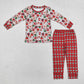 Baby Boy Girl Adult Women Christmas Cartoon Mouses Sibling Family Dress Set Pajamas