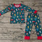 Baby Kids Christmas Cartoon Shirt Pants Pajamas Set