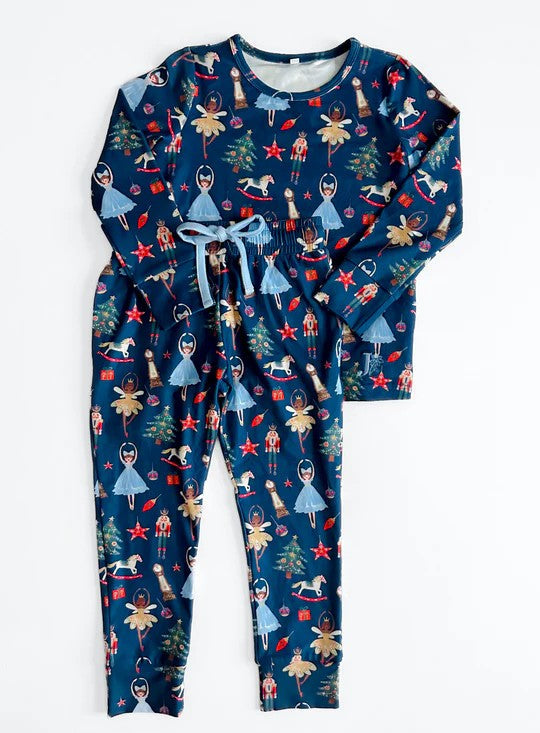 Pre-order Baby Boy Christmas Dance Soldier Shirt Pants Pajamas Set