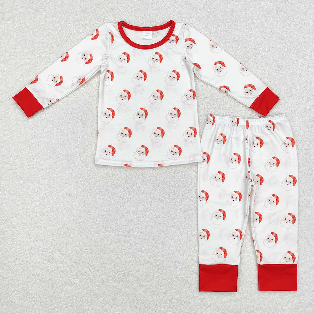 Baby Boy Girl Christmas Santa Sibling Pajamas Bamboo Set Gown Dress