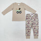 Sibling Baby Boys Embroidery Deer Dogs Ducks Shirt Pants Hunting Clothes Camo Sets RTS