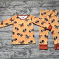 Baby Boy Long Sleeves Western Horse Shirt Pants Pajamas Clothes Bamboo Set