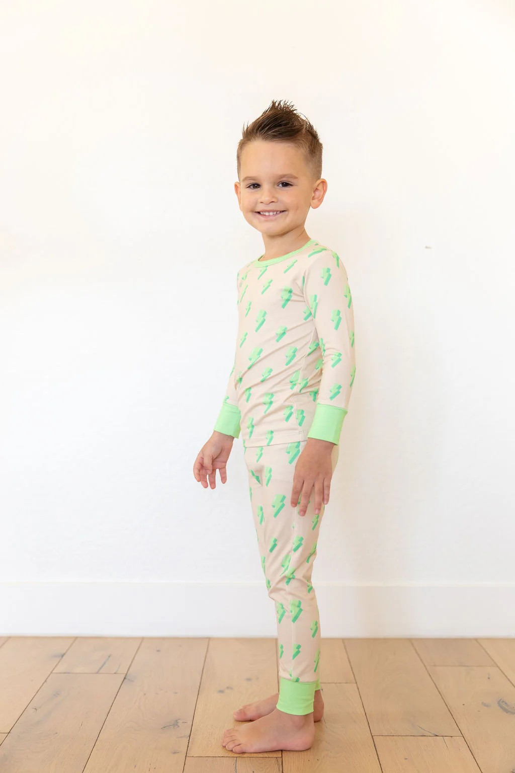 Pre-order Baby Boy Western Lights Shirt Pants Pajamas Clothes Set