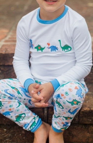 Pre-order Baby Boy Dinosaur Shirt Pants Pajamas Clothes Set
