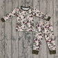Baby Boy Long Sleeves Ducks Dogs Camo Shirt Pants Hunting Pajamas Set RTS